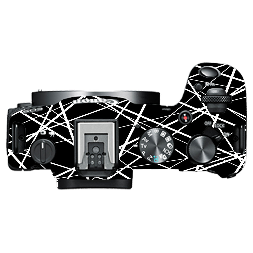 Mono Grid Canon EOS R8 Camera Skins