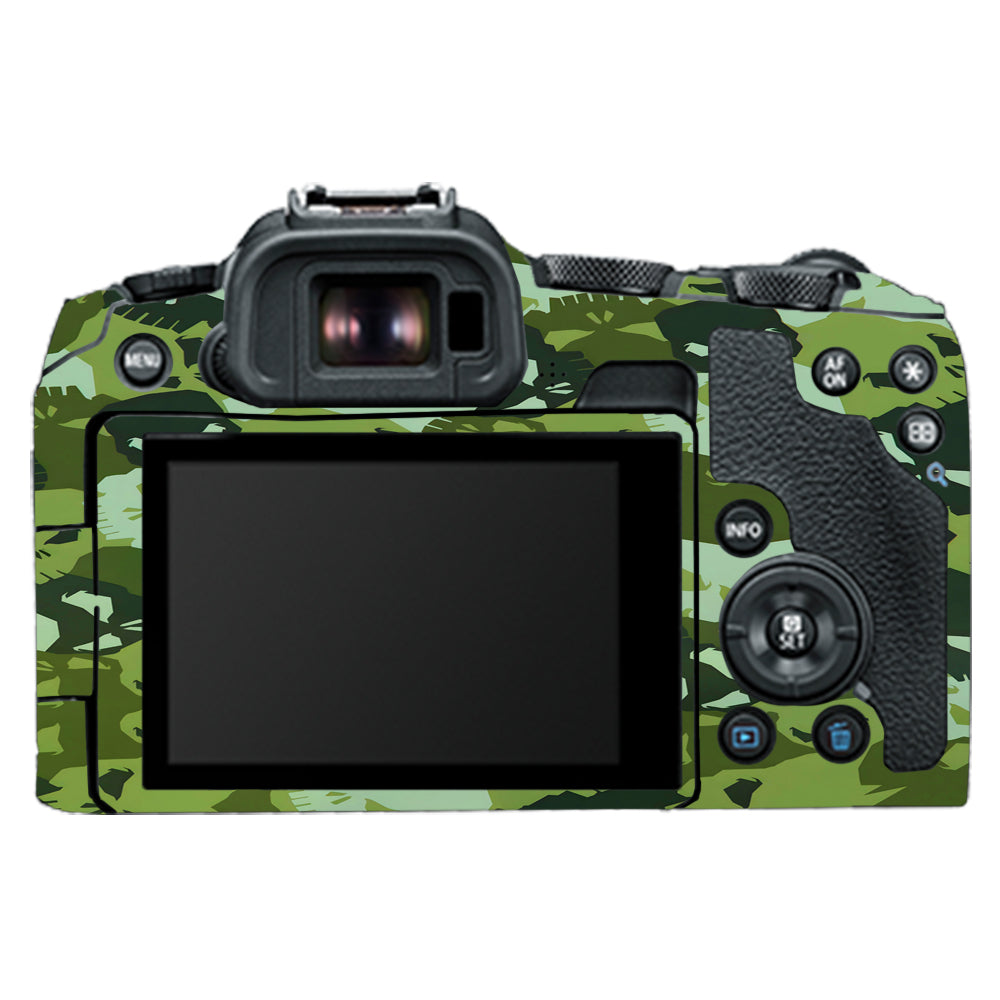 Tropic Camo Canon EOS R8 Camera Skins