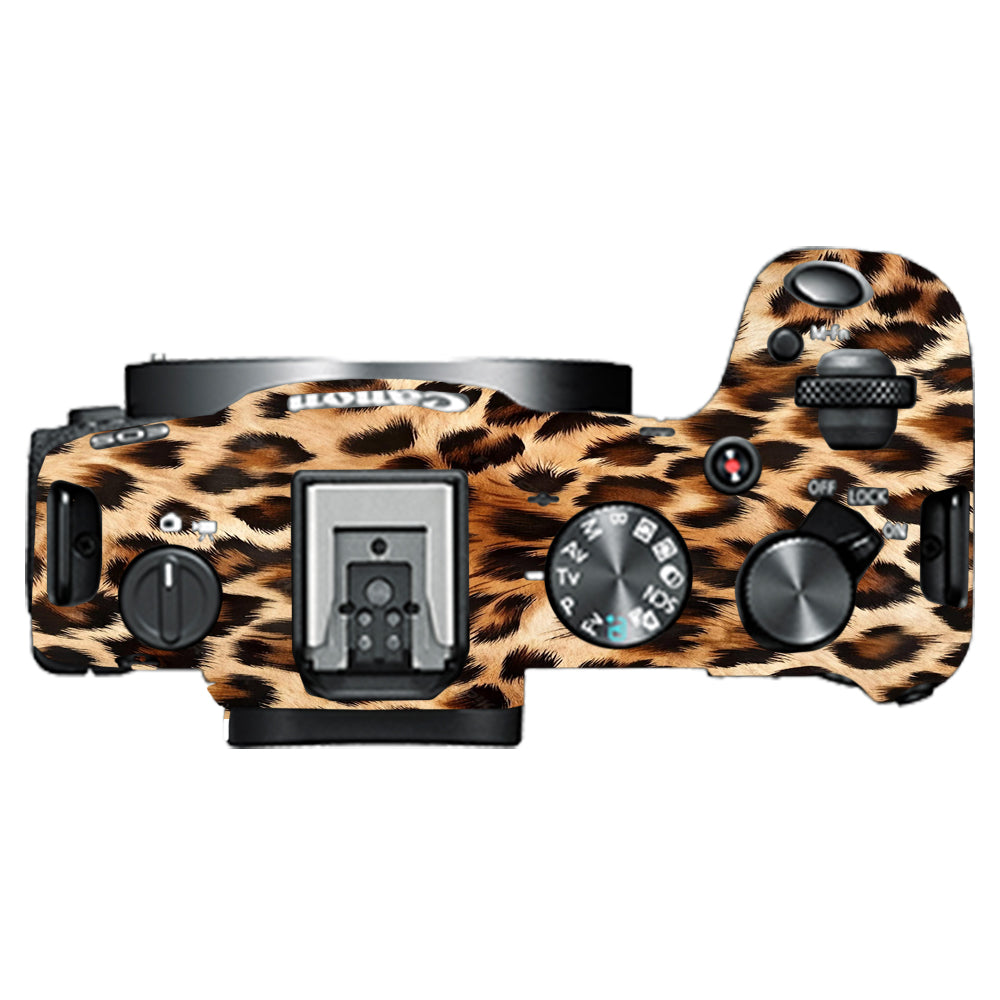 Classic Leopard Spots Canon EOS R8 Camera Skins