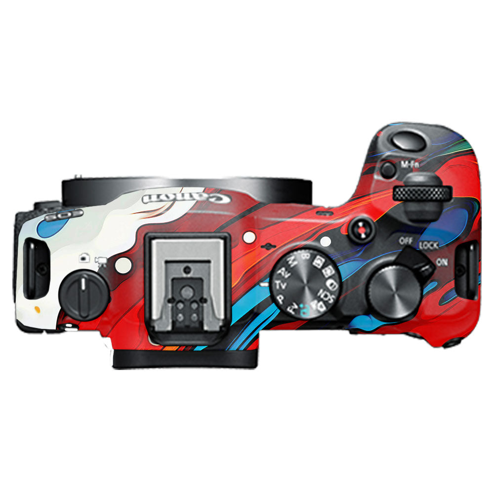 Fire & Ice Flow Canon EOS R8 Camera Skin