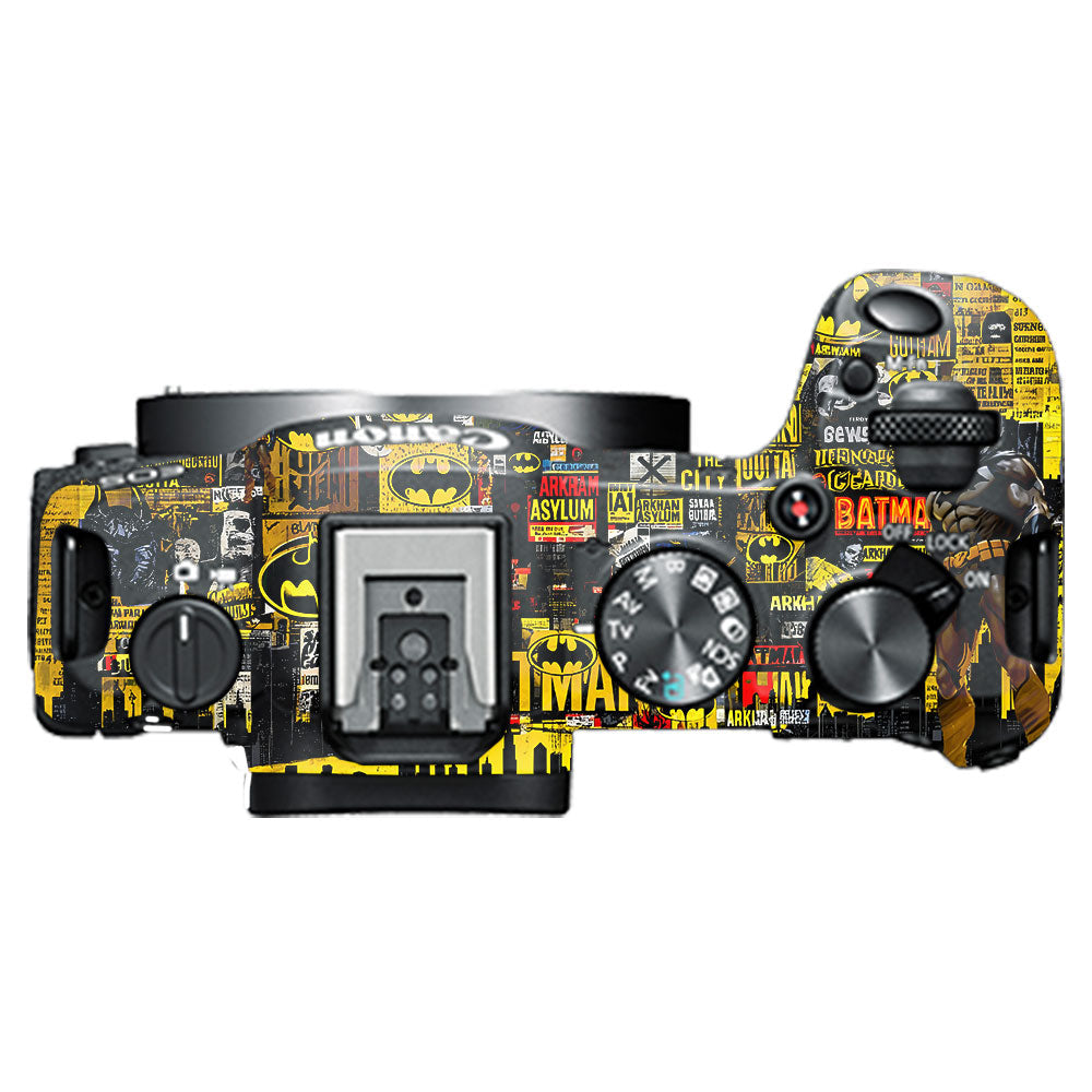 Batman Collage Canon EOS R8 Camera Skin