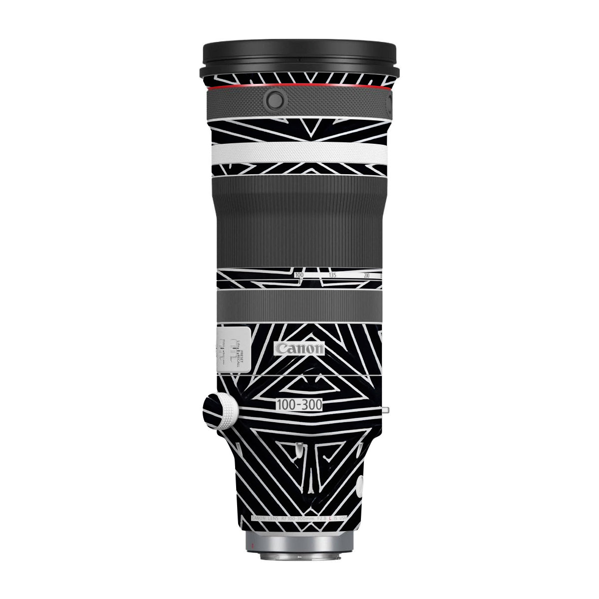 Geometric Pattern Canon RF 100-300mm F/2.8 L IS USM Camera Lens Skin