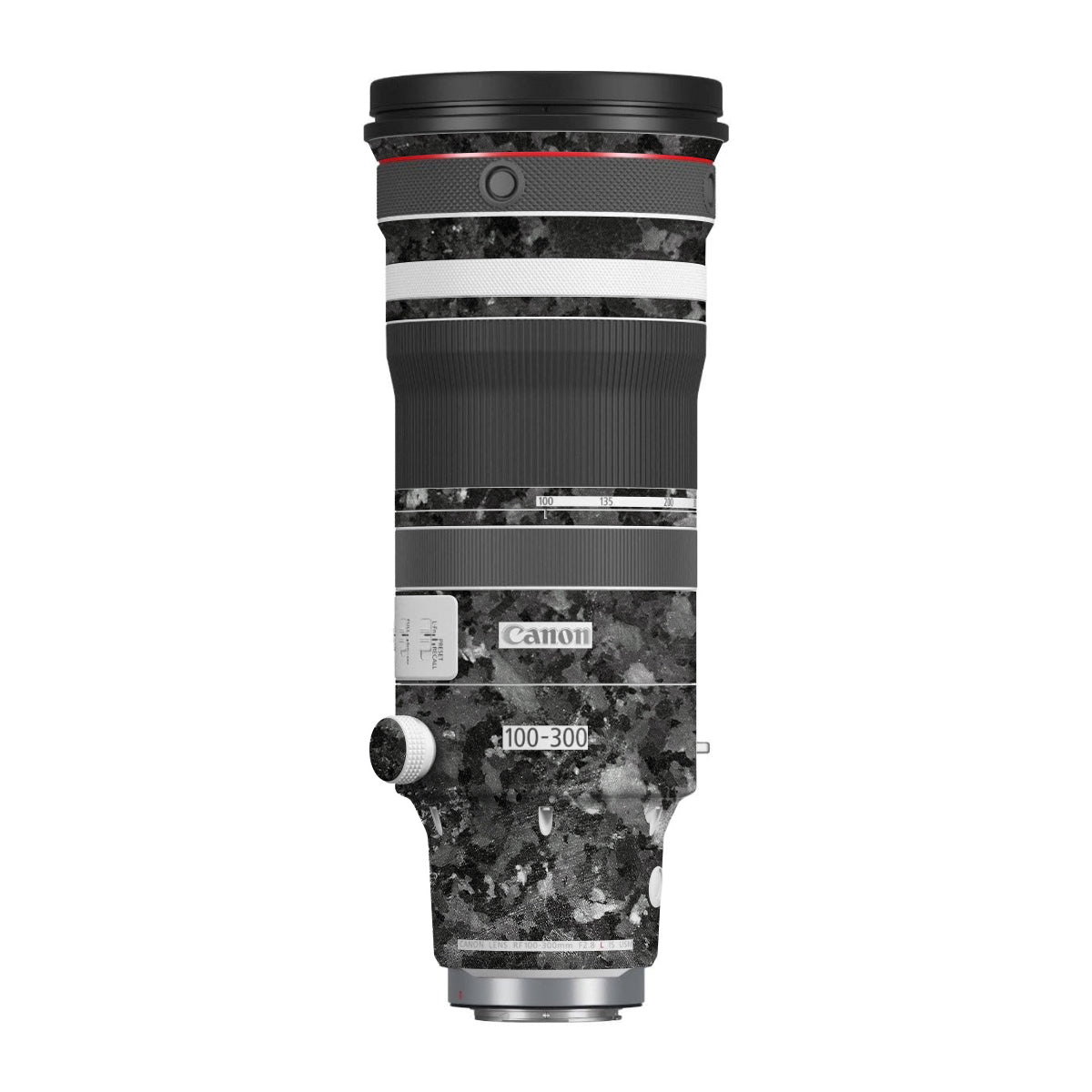 Black Granite Canon RF 100-300mm F/2.8 L IS USM Camera Lens Skin
