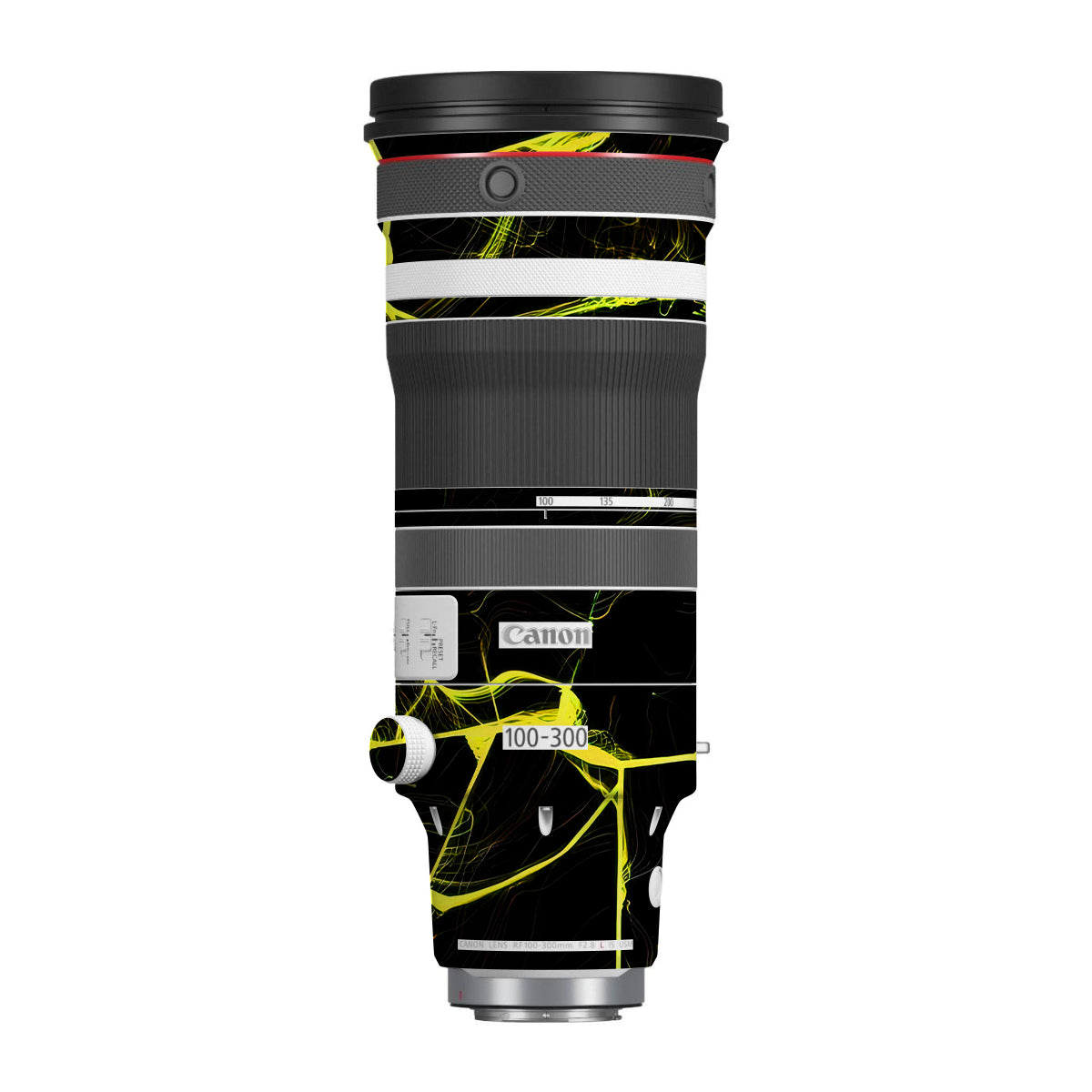 Plasma Grid Canon RF 100-300mm F/2.8 L IS USM Camera Lens Skin