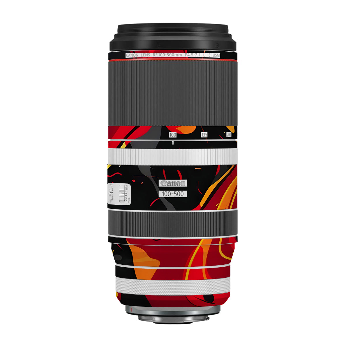 Lava Burst Canon RF 100-500mm F4.5-7.1 L IS USM Camera Lens Skin