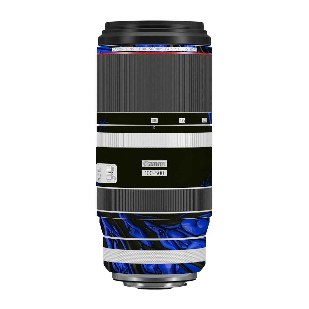 Venom Blue Canon RF 100-500mm F4.5-7.1 L IS USM Camera Lens Skin