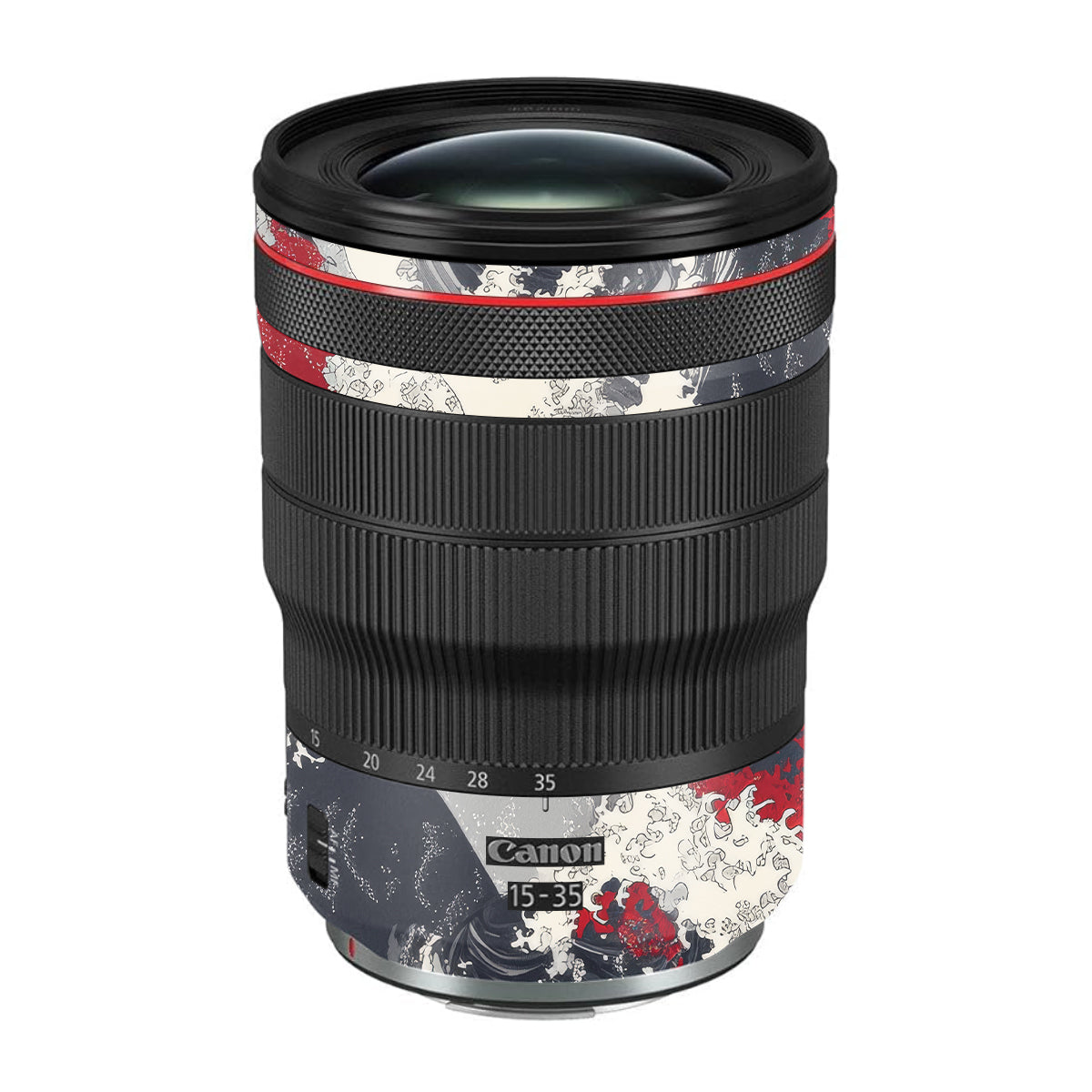 Abstract Waves Canon RF 15-35mm F/2.8L USM Camera Lens Skin