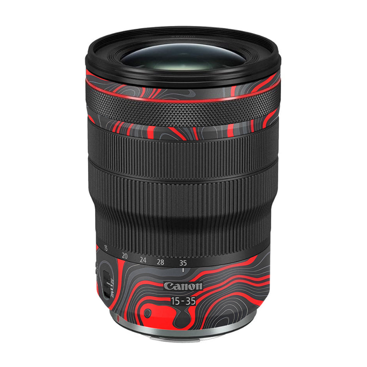 Crimson Waves Canon RF 15-35mm F/2.8L USM Camera Lens Skin