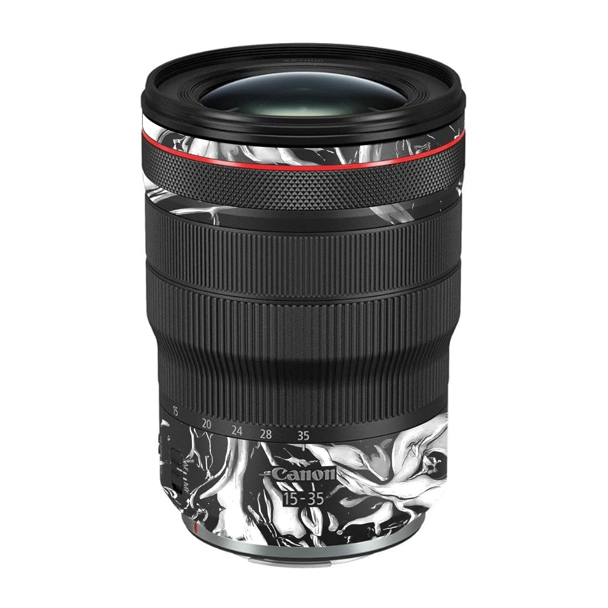 Venom Black Canon RF 15-35mm F/2.8L USM Camera Lens Skin
