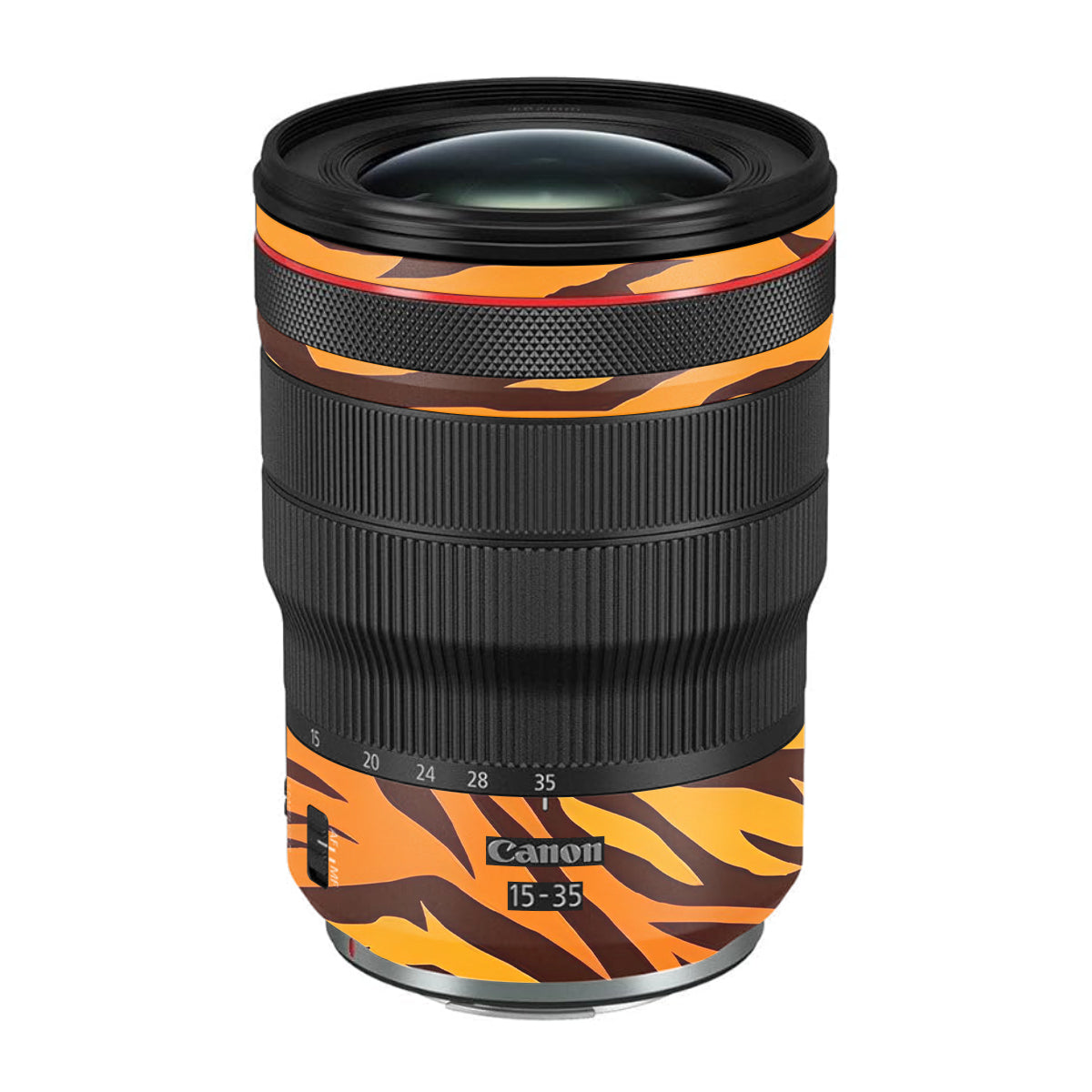Wild Tiger Stripes Canon RF 15-35mm F/2.8L USM Camera Lens Skin