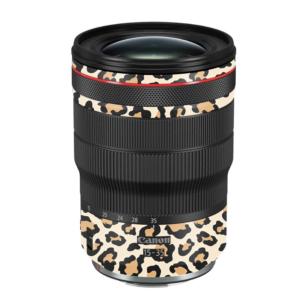 Sandy Leopard Spots Canon RF 15-35mm F/2.8L USM Camera Lens Skin