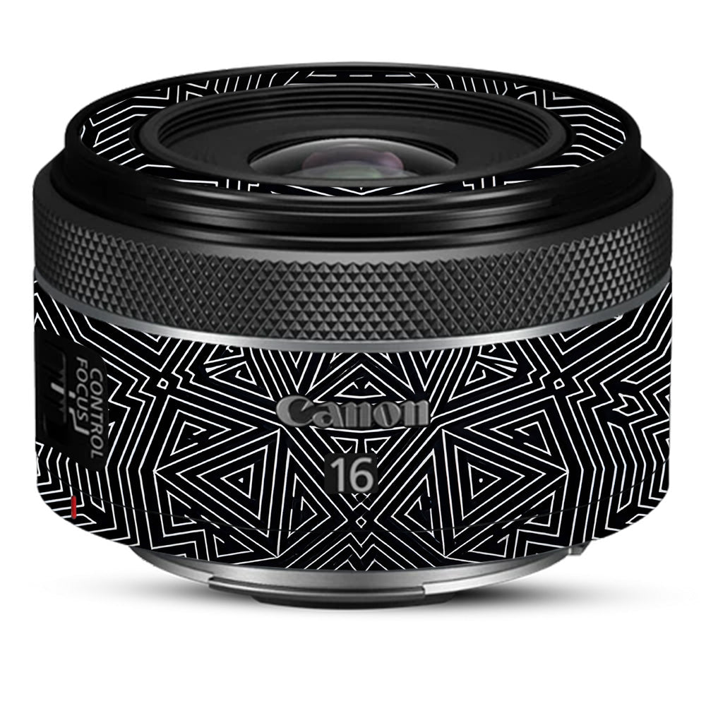 Geometric Pattern Canon RF 16mm f/2.8 STM Camera Lens Skin