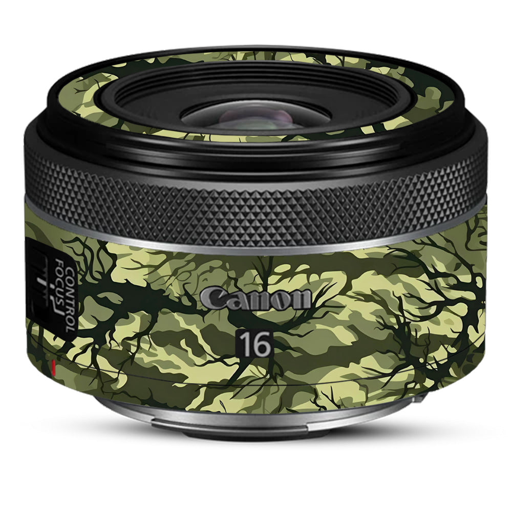 Green Tangled Vines Canon 16mm Camera Lens Skin