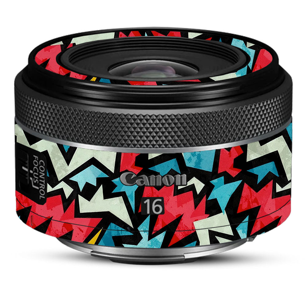 Pop Art Lightning Canon RF 16mm f/2.8 STM Camera Lens Skin
