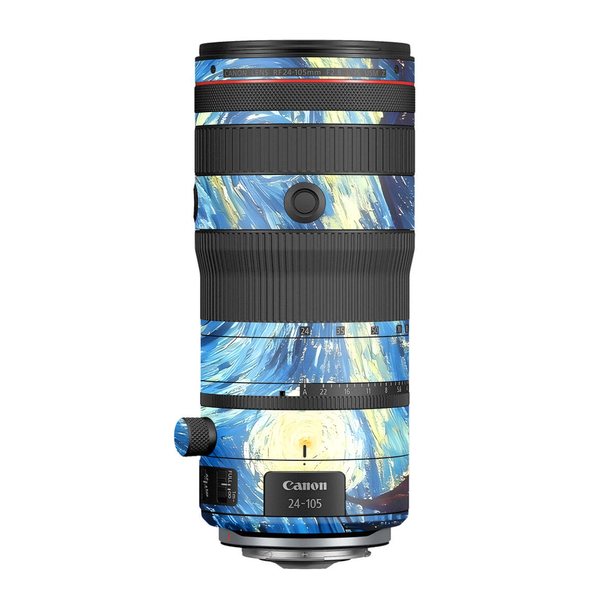 Starry Night Art Canon RF 24-105mm F/2.8 L IS USM Z Camera Lens Skin