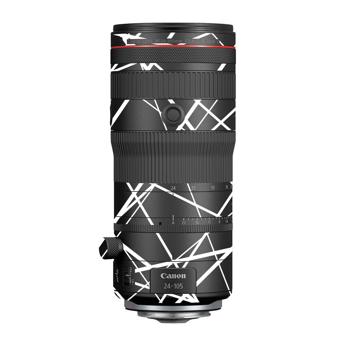 Mono Grid Canon RF 24-105mm F/2.8 L IS USM Z Camera Lens Skin