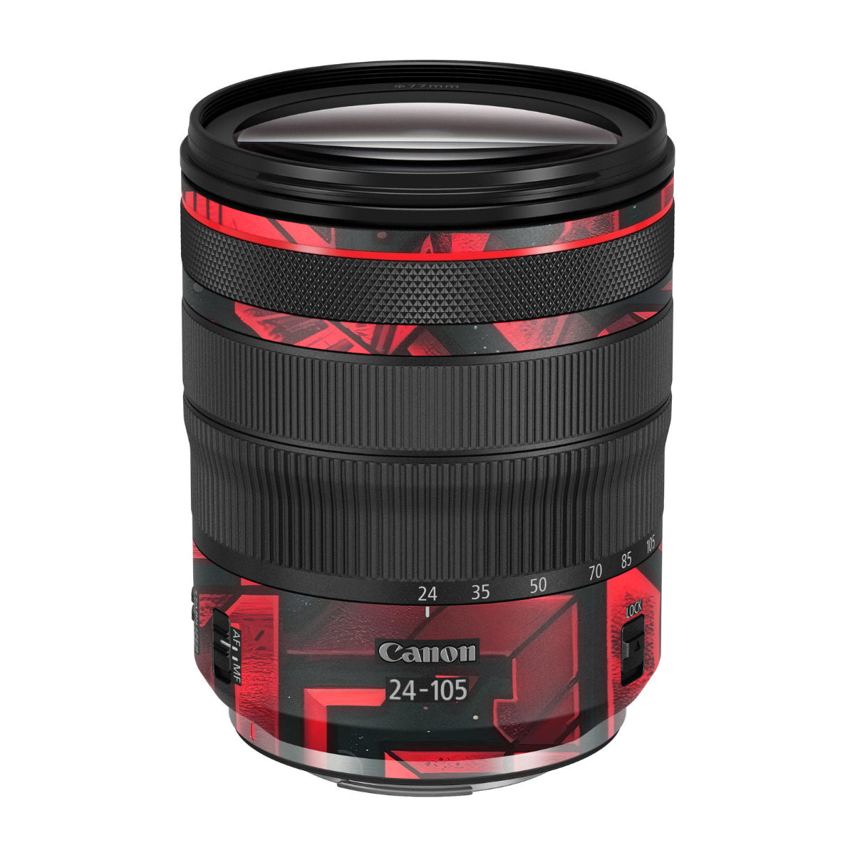 Cyber Maze Circuit Canon RF 24-105mm F/4 Camera Lens Skin