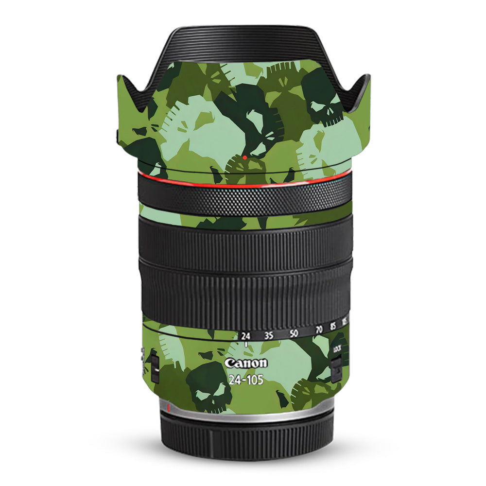 Tropic Camo Canon RF 24–105mm f/4L IS USM Camera Lens Skin