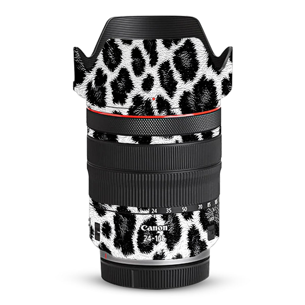 Snow Leopard Spots Canon RF 24–105mm f/4L IS USM Camera Lens Skin