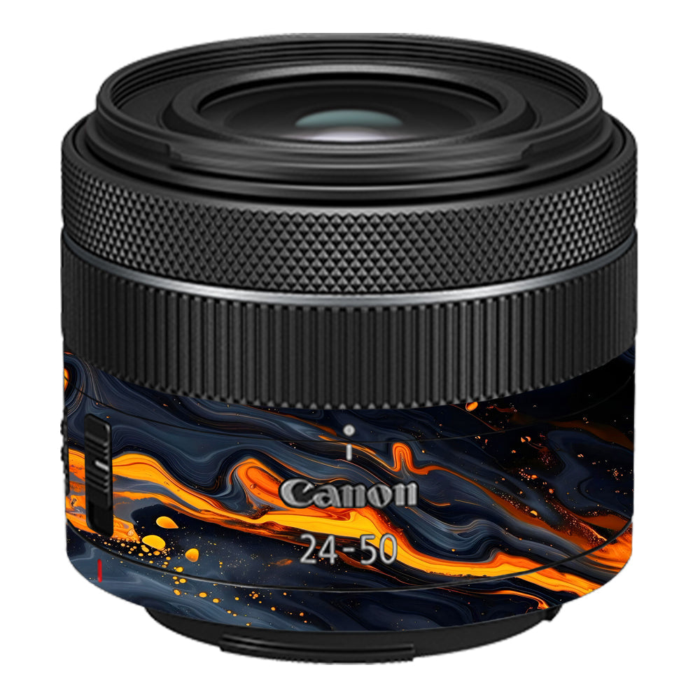 Lava Marble Canon RF 24–50mm f/4.5–6.3 IS STM Camera Lens Skin