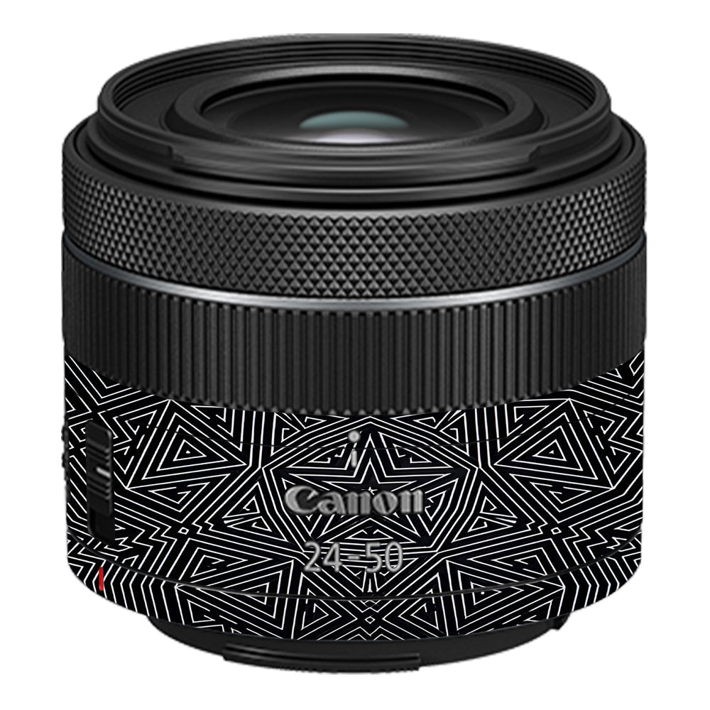 Geometric Pattern Canon RF 24–50mm f/4.5–6.3 IS STM Camera Lens Skin