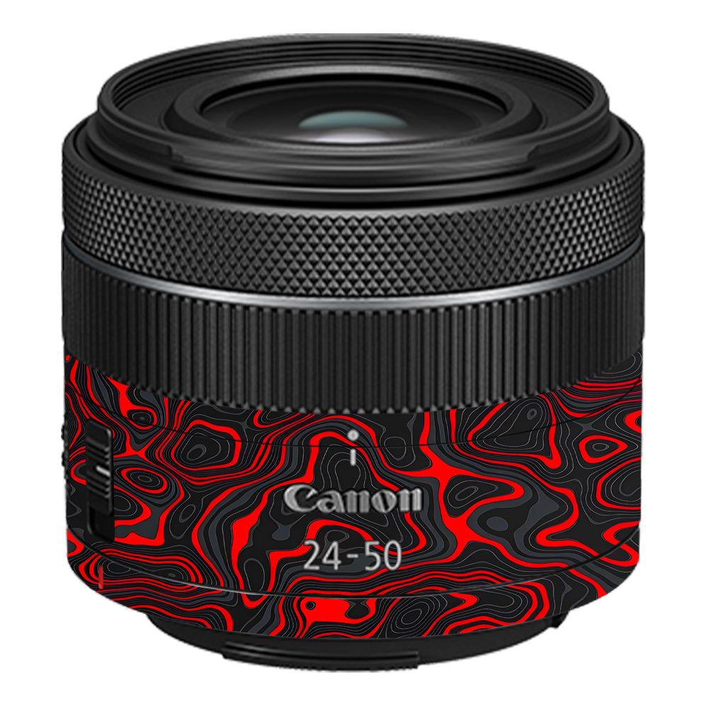 Crimson Waves Canon RF 24–50mm f/4.5–6.3 IS STM Camera Lens Skin
