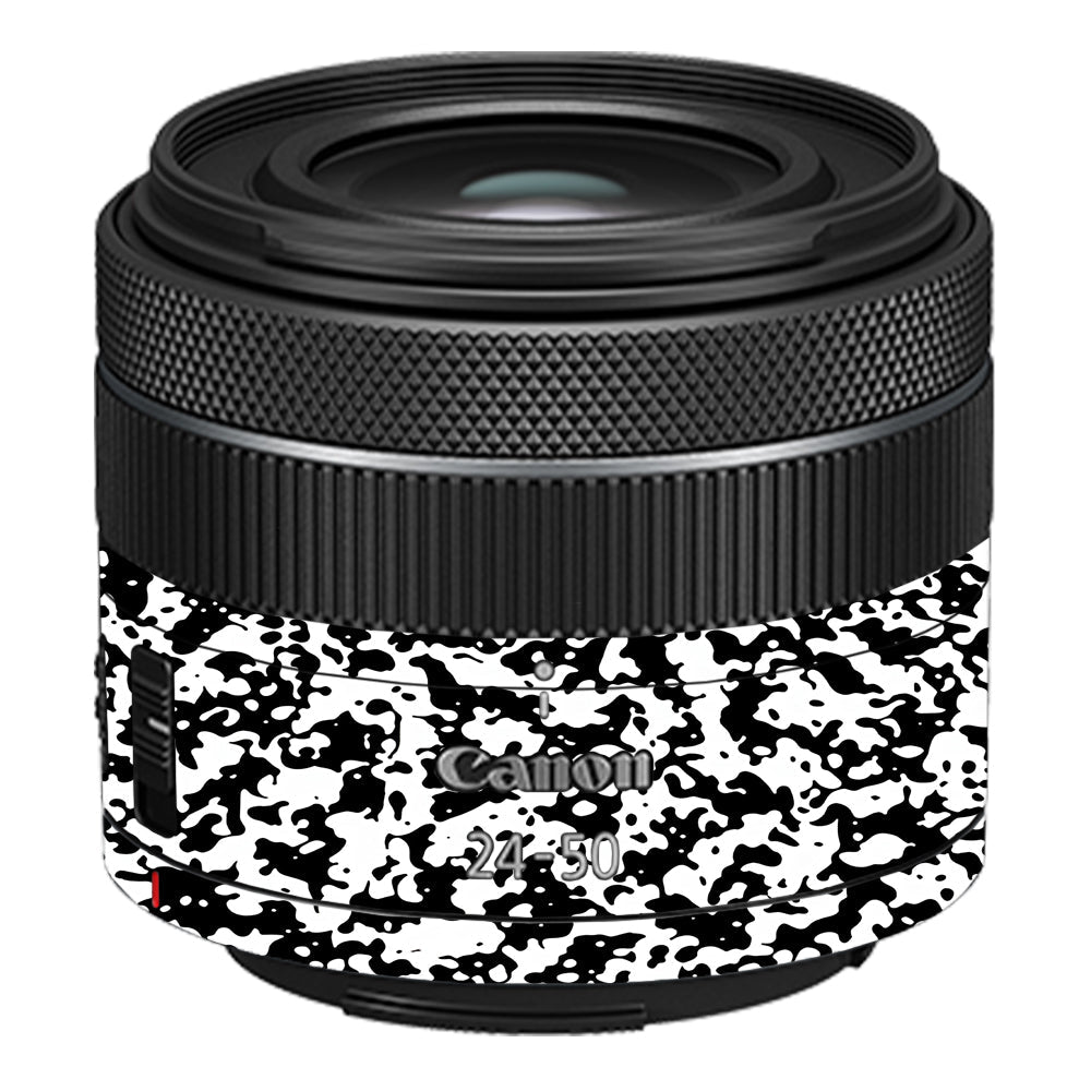 Snow Camo Canon RF 24–50mm f/4.5–6.3 IS STM Camera Lens Skin