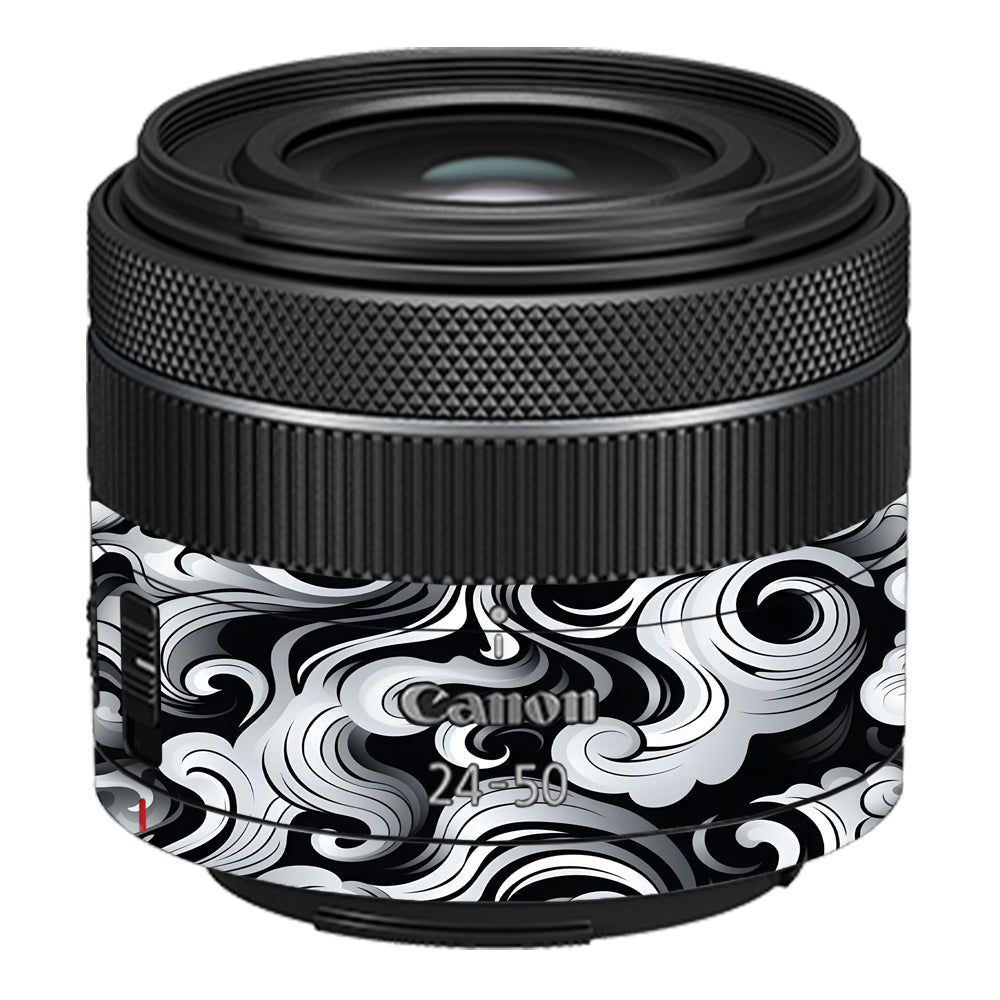 Smoke Swirl Canon RF 24–50mm f/4.5–6.3 IS STM Camera Lens Skin