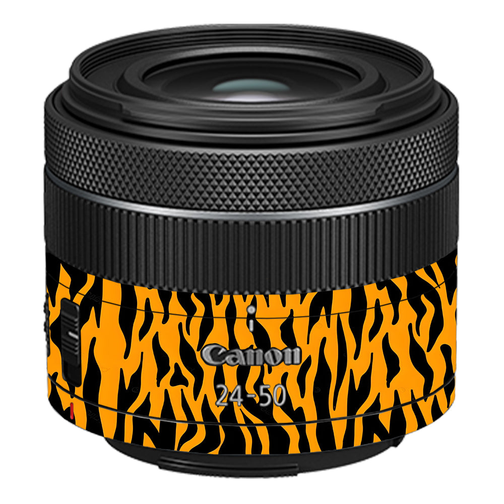 Savanna Tiger Stripes Canon RF 24–50mm f/4.5–6.3 IS STM Camera Lens Skin