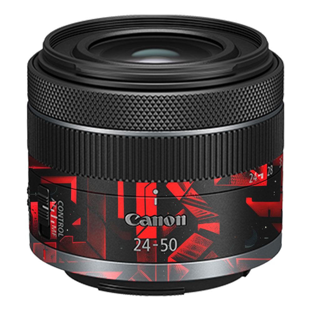 Cyber Maze Circuit Canon RF 24–50mm f/4.5–6.3 IS STM Camera Lens Skin