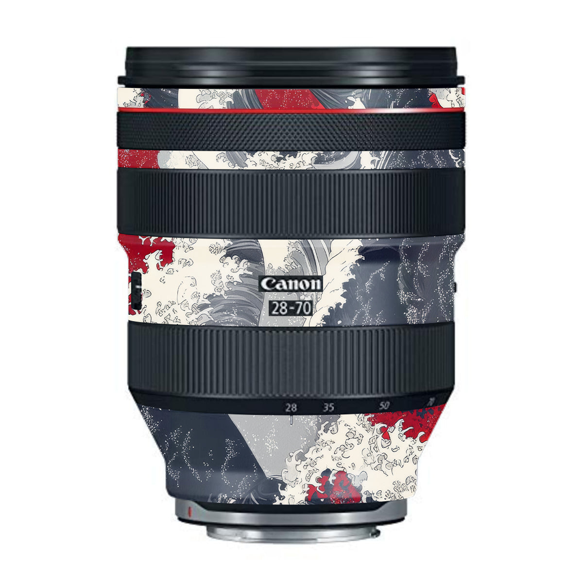 Abstract Waves Canon RF 28-70mm F/2L USM Camera Lens Skin