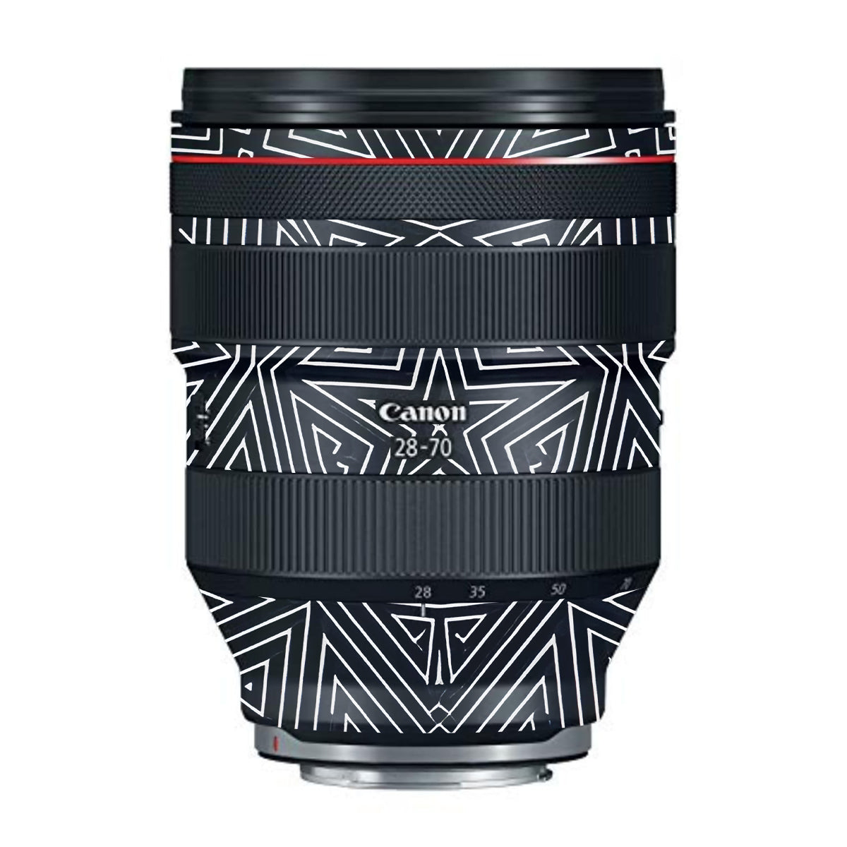 Geometric Pattern Canon RF 28-70mm F/2L USM Camera Lens Skin