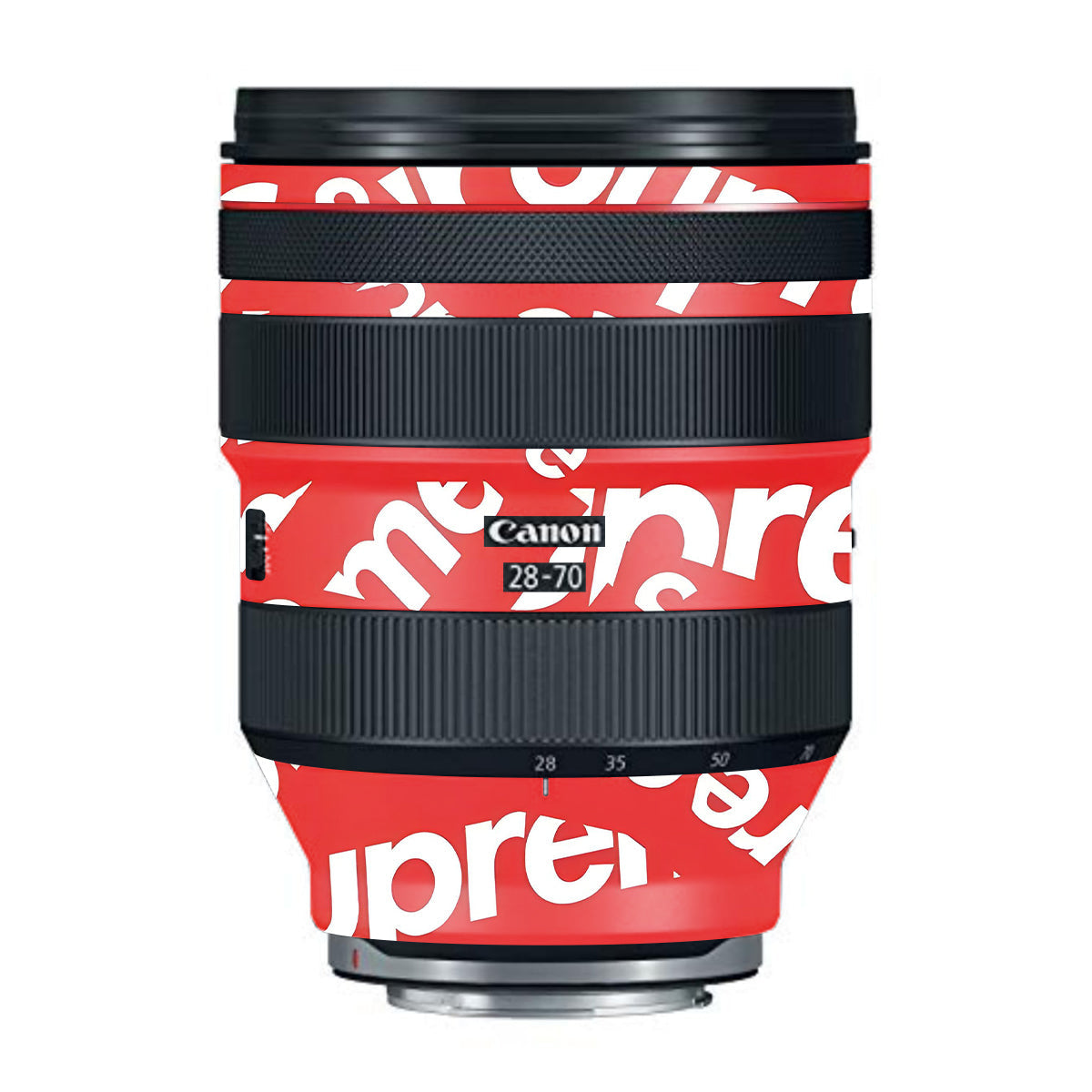 Supreme Red Canon RF 28-70mm F/2L USM Camera Lens Skin