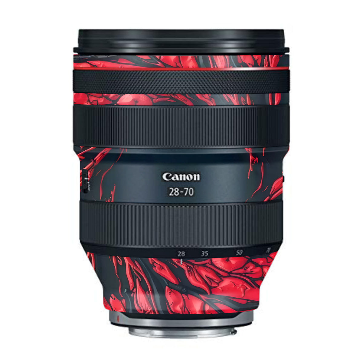 Venom Red Canon RF 28-70mm F/2L USM Camera Lens Skin