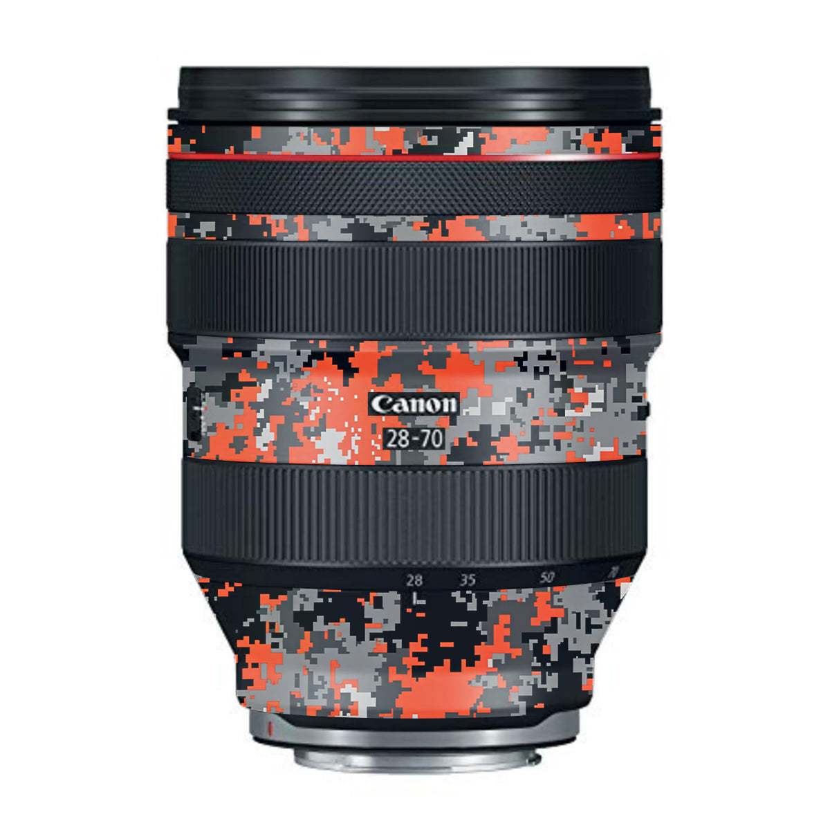 Inferno Pixel Canon RF 28-70mm F/2L USM Camera Lens Skin