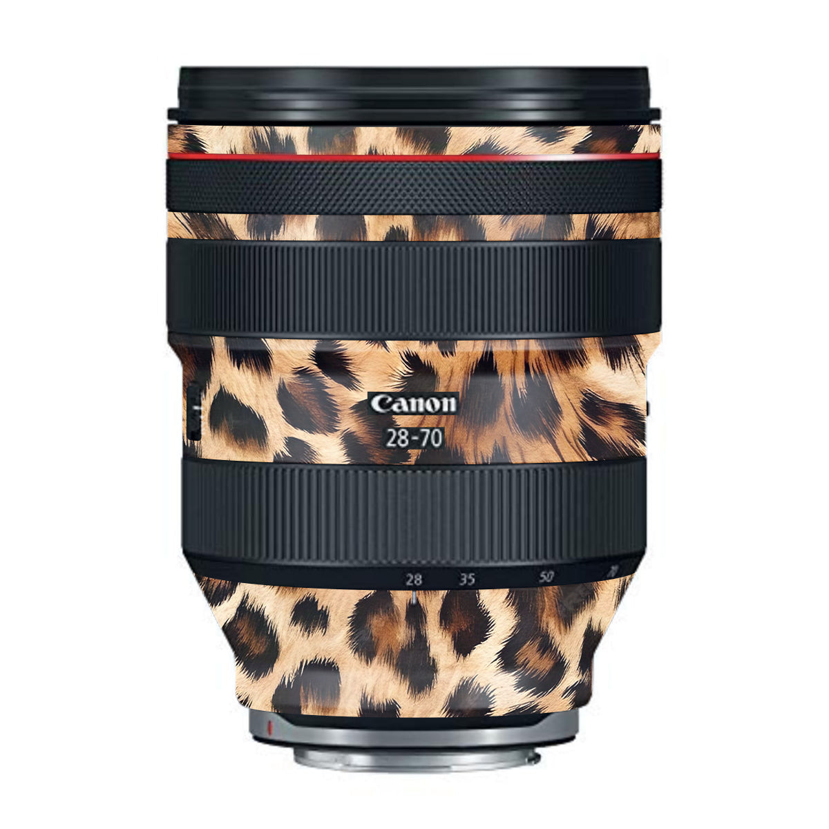 Classic Leopard Spots Canon RF 28-70mm F/2L USM Camera Lens Skin