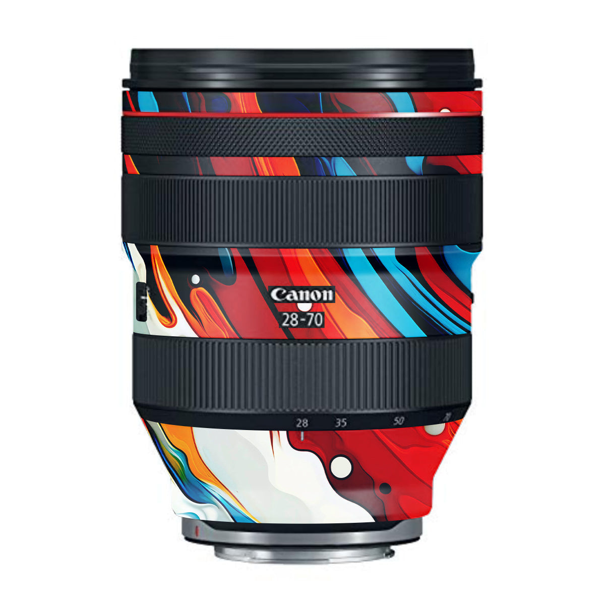Fire & Ice Flow Canon RF 28-70mm F/2L USM Camera Lens Skin
