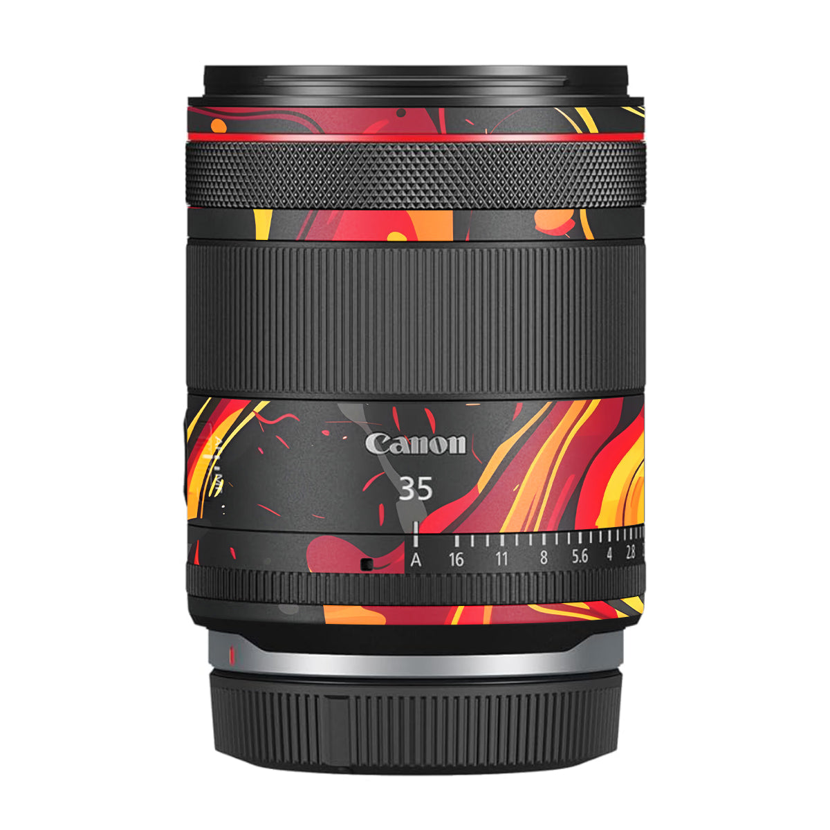 Lava Burst Canon RF 35mm F/1.4 VCM Camera Lens Skin