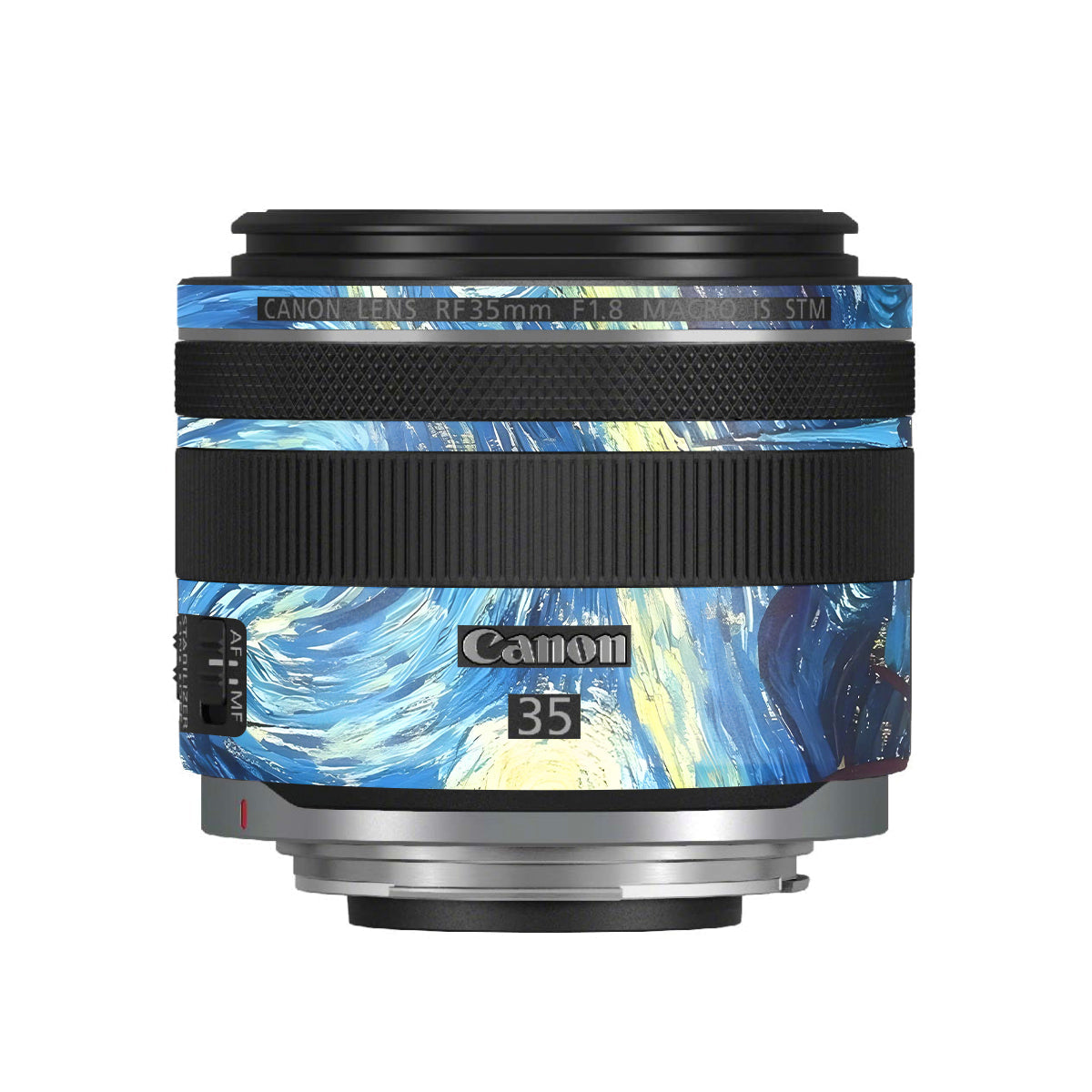 Starry Night Art Canon RF 35mm F/1.8 Macro Camera Lens Skin