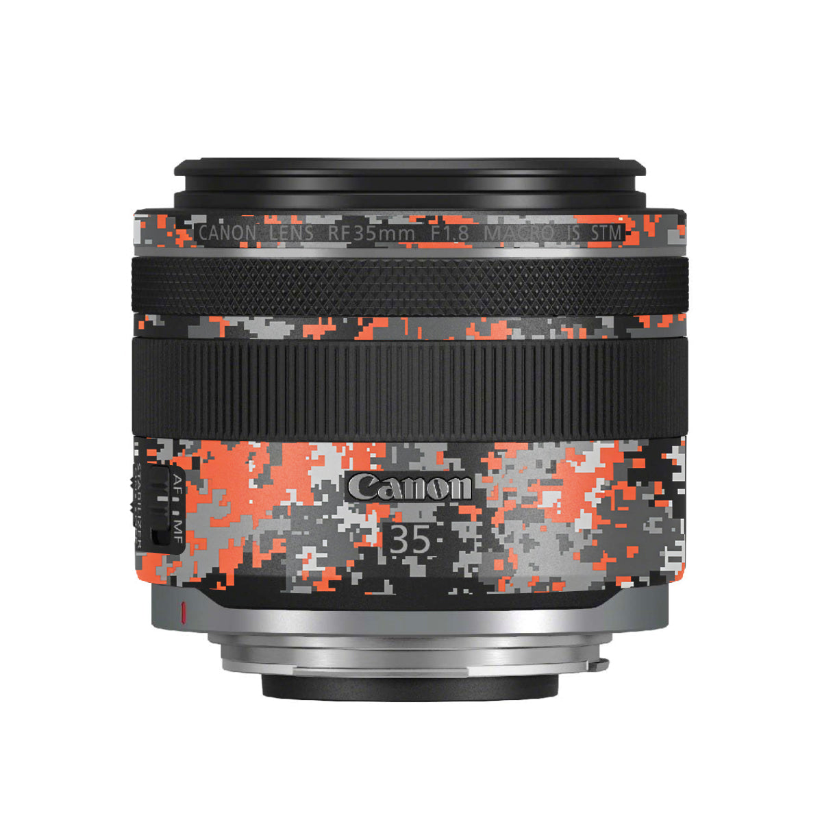 Inferno Pixel Canon RF 35mm F/1.8 Macro Camera Lens Skin