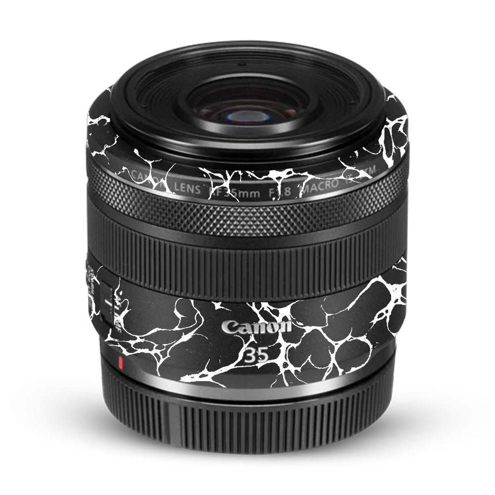 White Web Canon RF 35mm f/1.8 IS Macro STM Camera Lens Skin