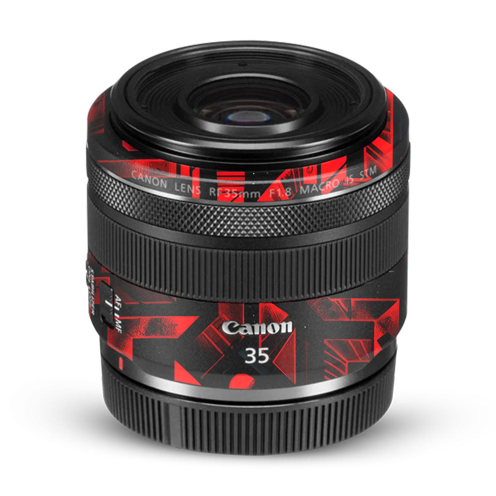 Cyber Maze Circuit Canon RF 35mm f/1.8 IS Macro STM Camera Lens Skin