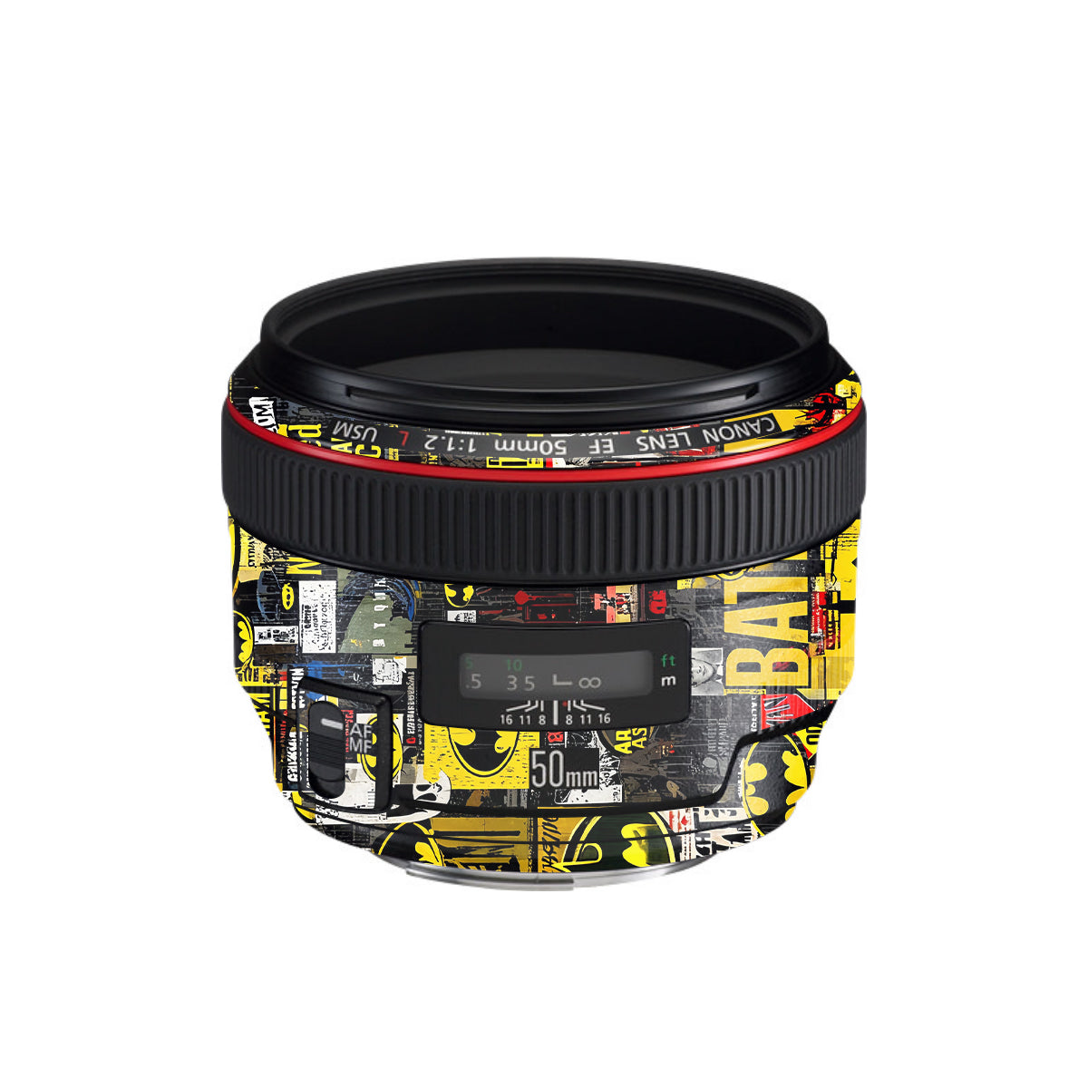 Batman Collage Canon EF 50mm F/1.2 L USM Camera Lens Skin