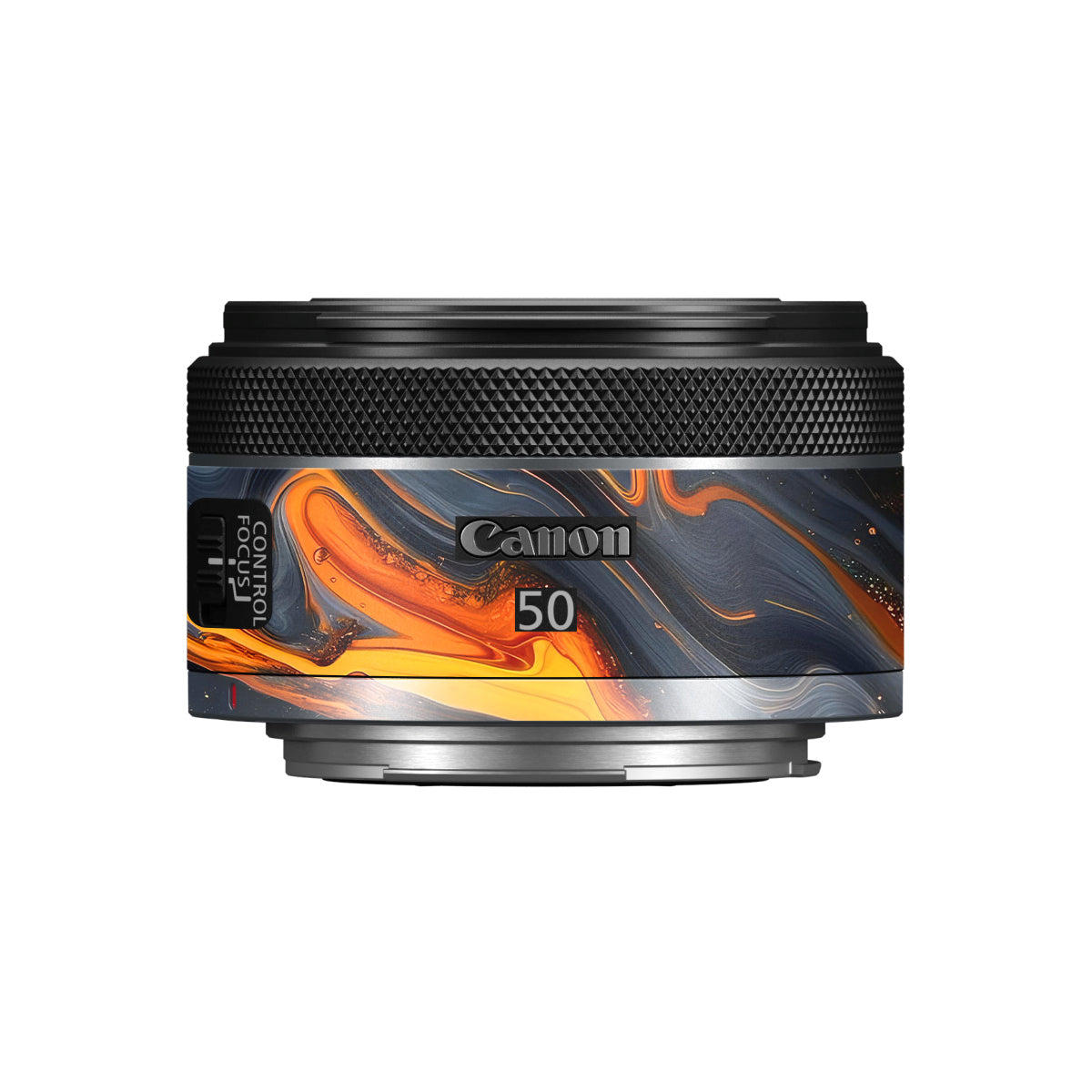 Lava Marble Canon RF 50mm F/1.8 STM Camera Lens Skin