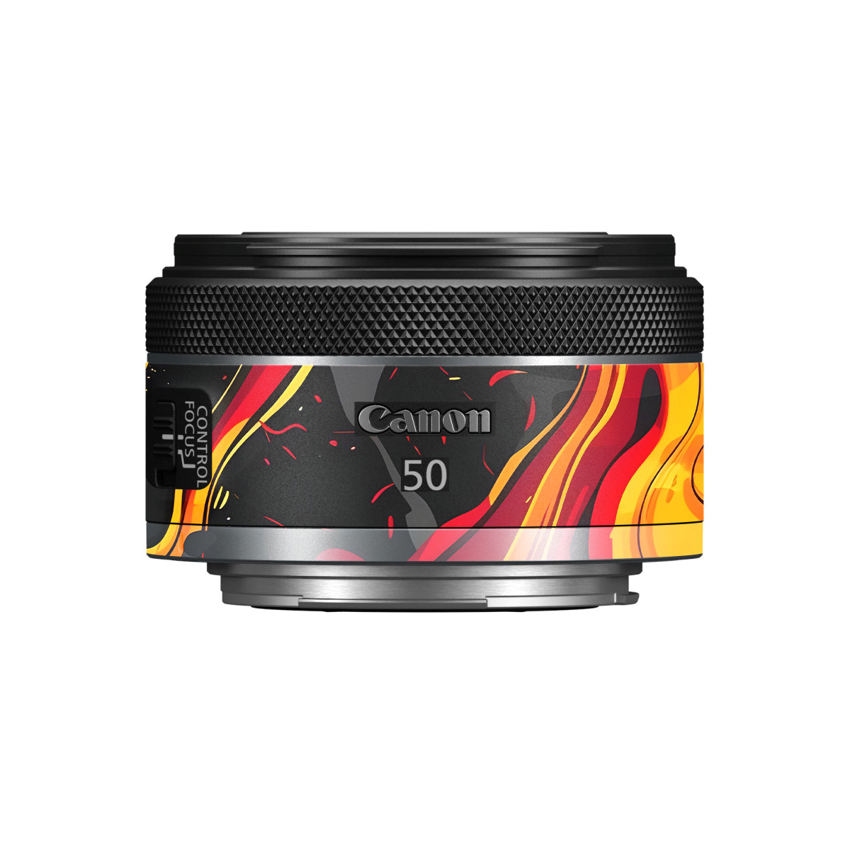 Lava Burst Canon RF 50mm F/1.8 STM Camera Lens Skin