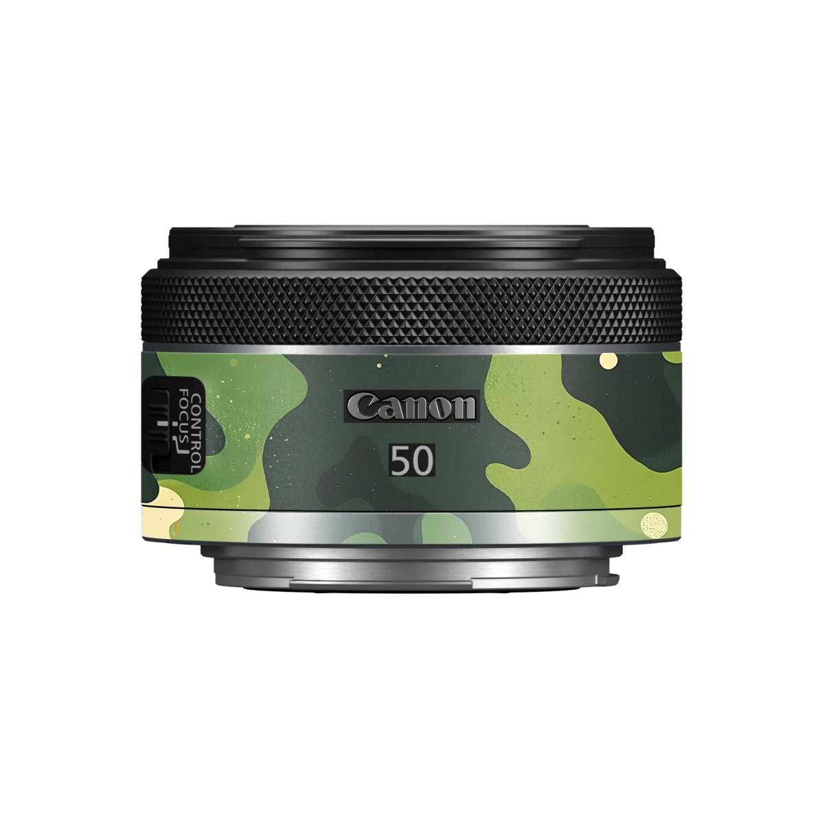 Camouflage Pattern Canon RF 50mm F/1.8 STM Camera Lens Skin
