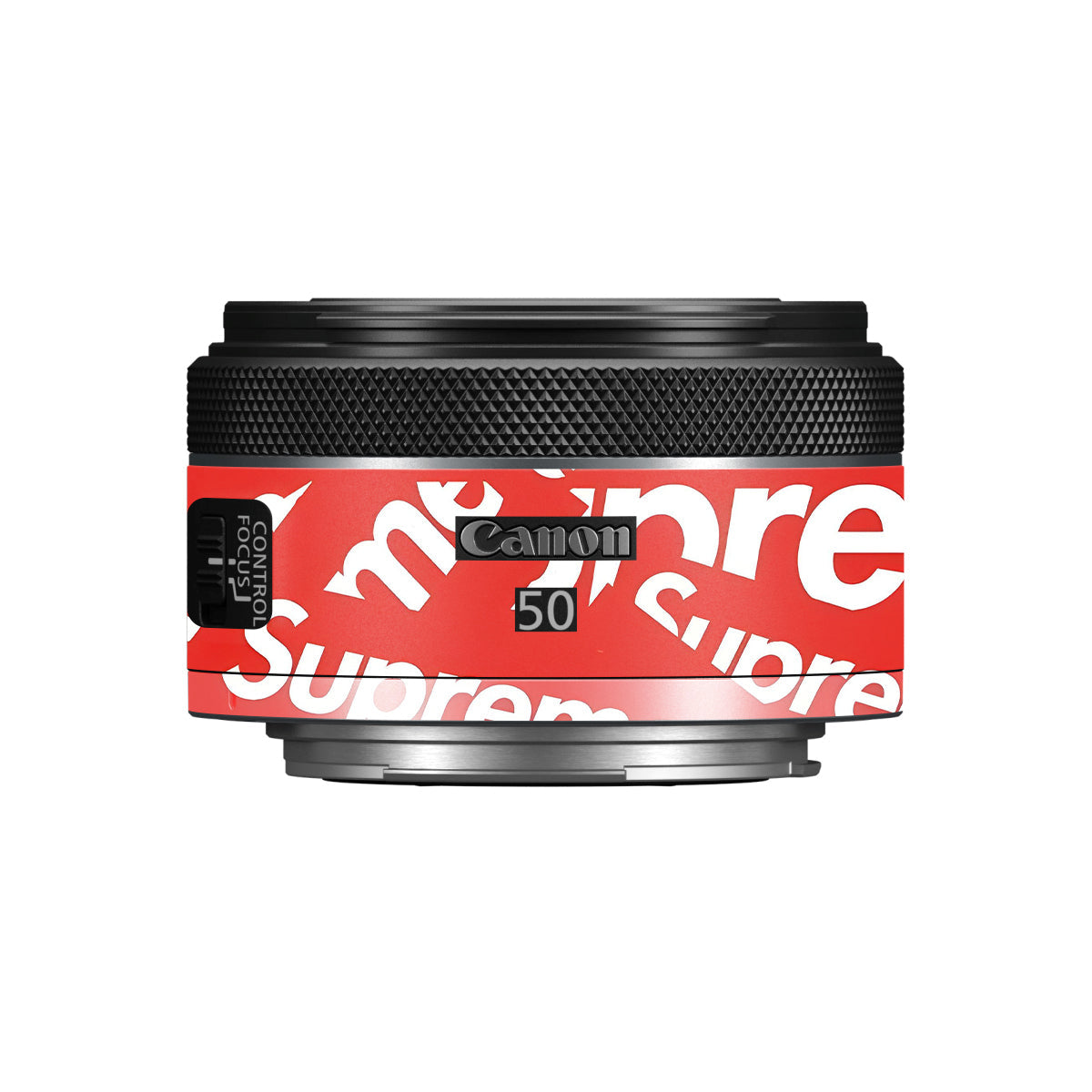 Supreme Red Canon RF 50mm F/1.8 STM Camera Lens Skin