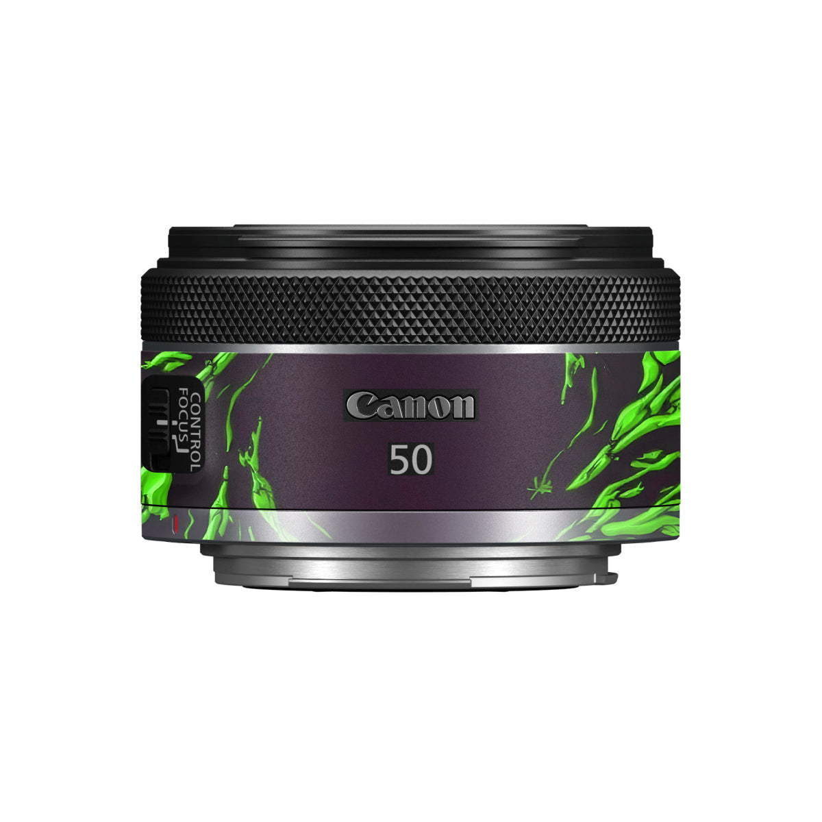 Venom Green Canon RF 50mm F/1.8 STM Camera Lens Skin