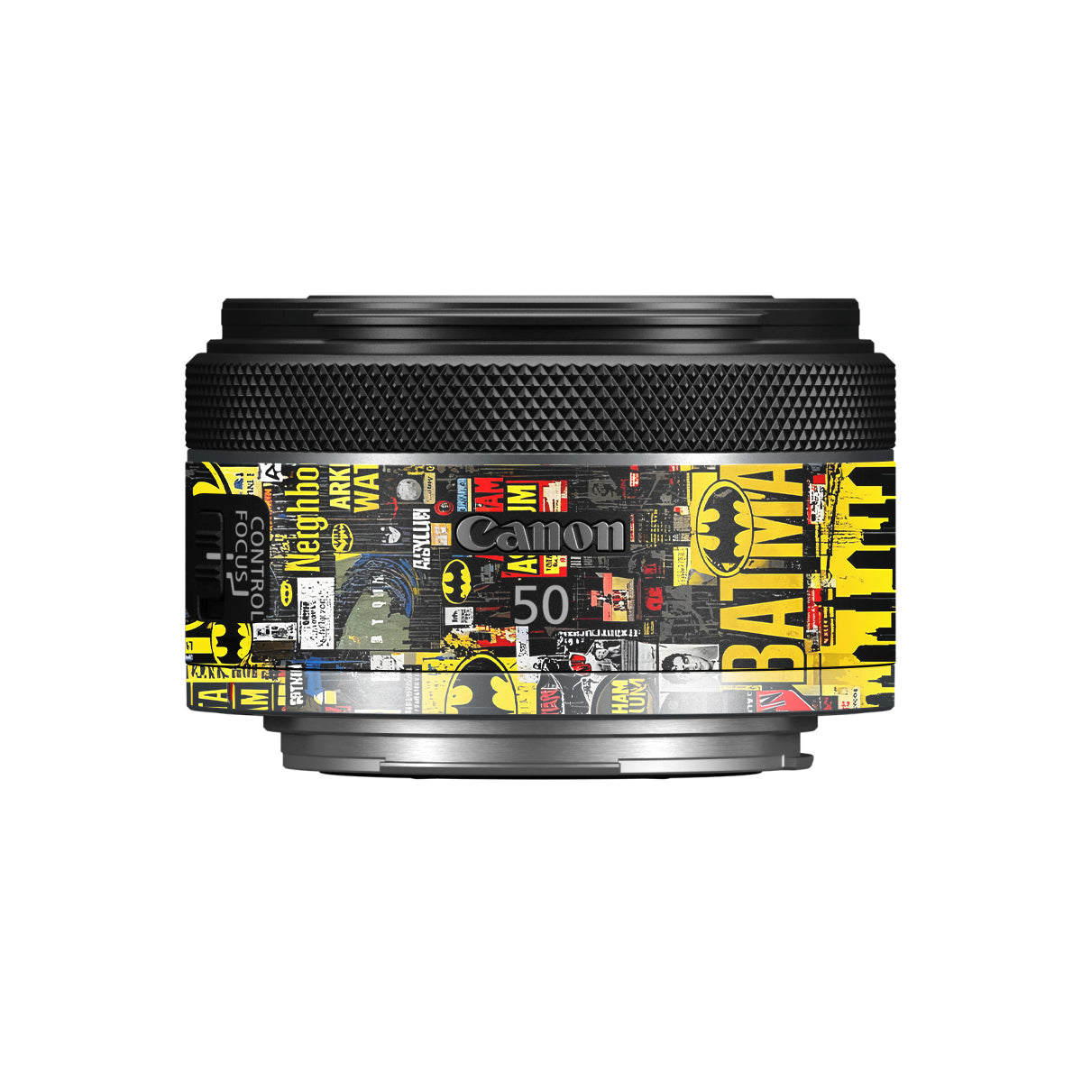 Batman Collage Canon RF 50mm F/1.8 STM Camera Lens Skin