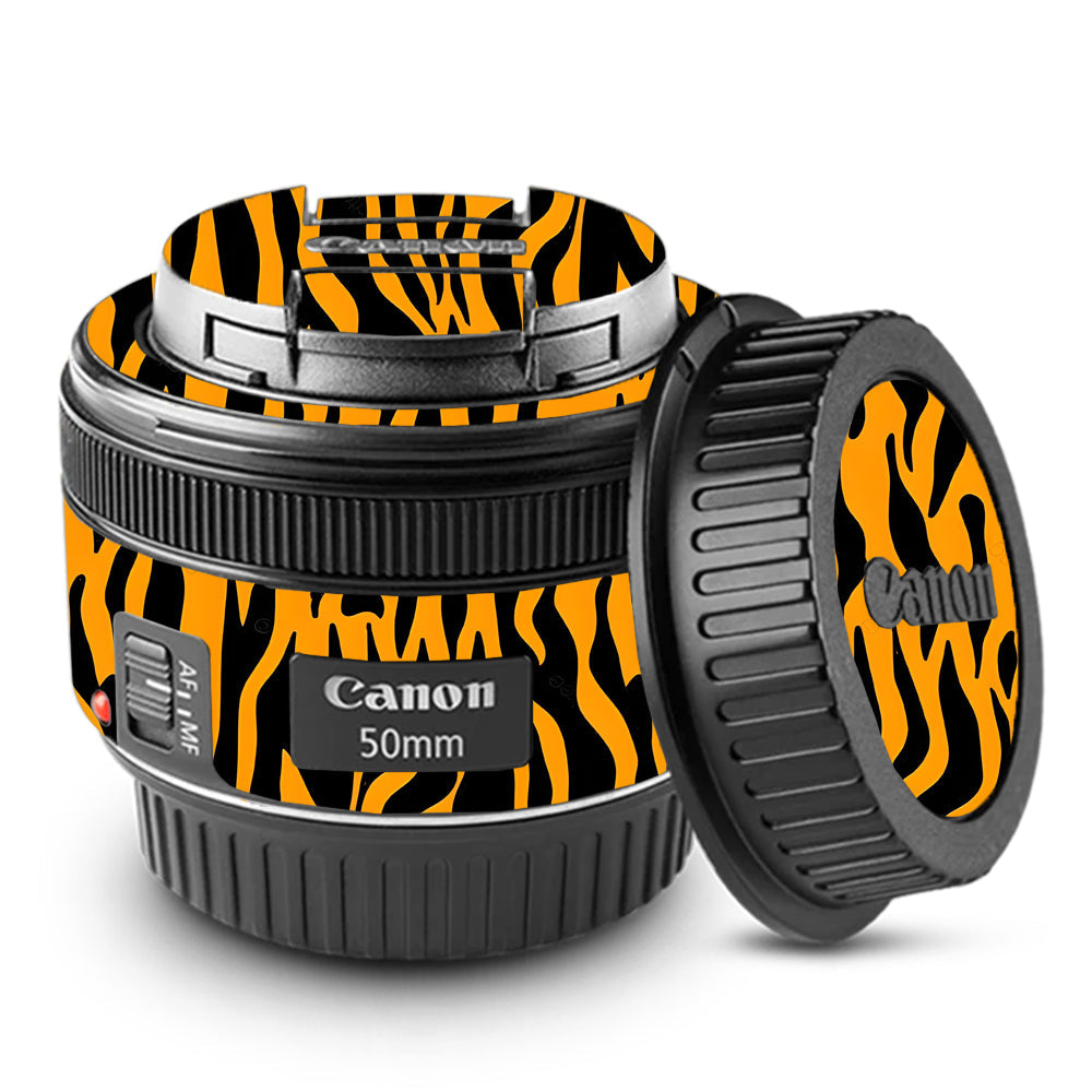 Savanna Tiger Stripes Canon EF 50mm f/1.8 STM Camera Lens Skin